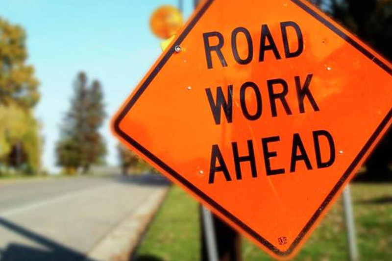 Road Work Ahead