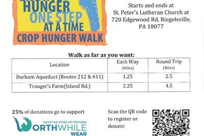 Palisades Area Crop Walk - October 13, 2024