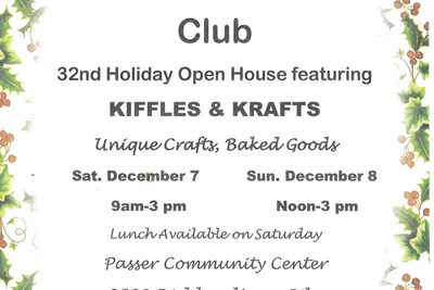 Minsi Trail Flower Club Holiday Open House