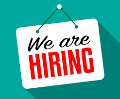 We Are Hiring