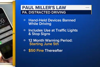 New PA Law Goes Into Effect On June 5th