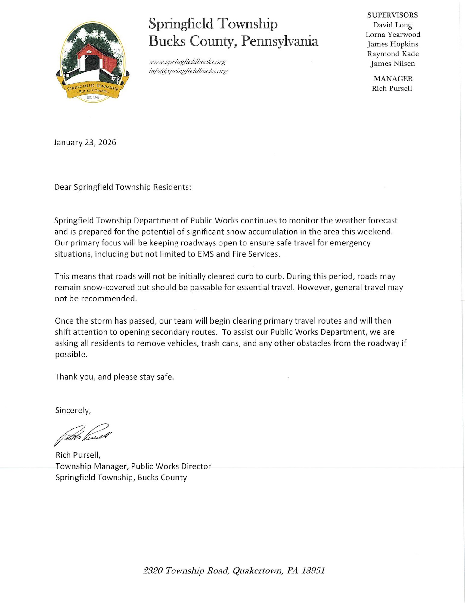 January 25th - 26th Winter Storm